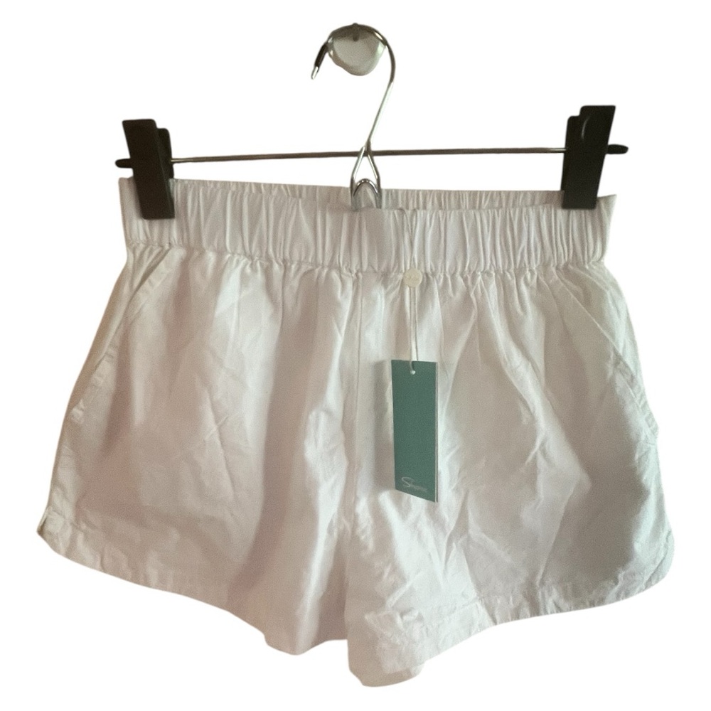SHORE Brand Pull on Short Elastic Waist White X Small NWT